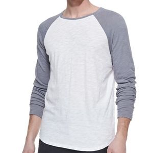 NWOT Vince Slub Baseball Tee